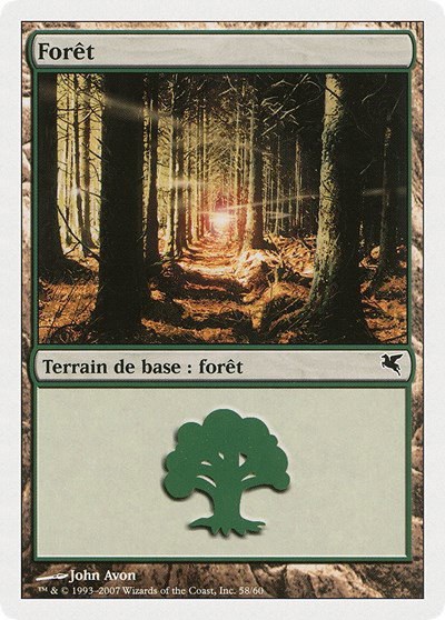 Forest (French) - "Foret" - French