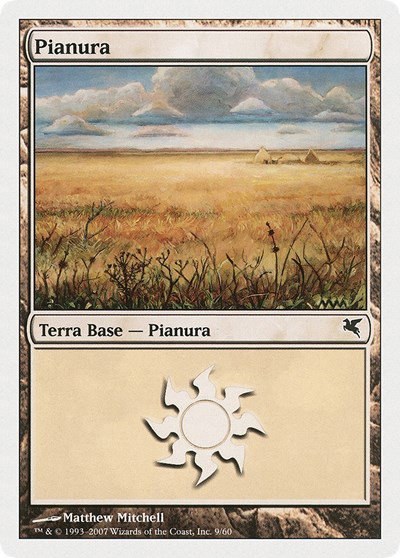 Plains (Italian) - "Pianura" - Italian