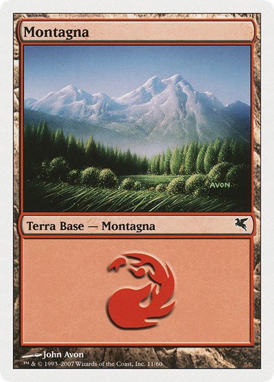 Mountain (Italian) - "Montagna" - Italian