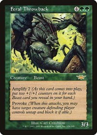 Feral Throwback - Foil