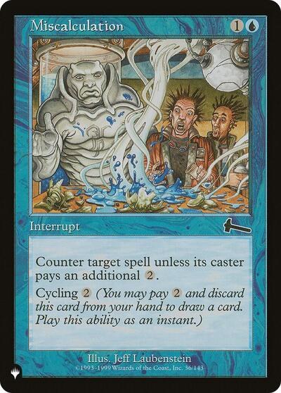 Miscalculation - Normal Miscalculation