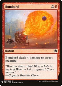 Bombard - Normal Bombard