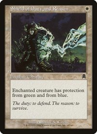 Shield of Duty and Reason - Foil