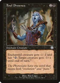 Foul Presence - Foil