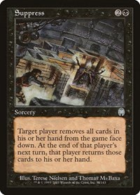 Suppress - Foil