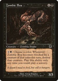 Zombie Boa - Foil