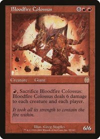 Bloodfire Colossus - Foil