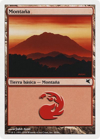 Mountain (Spanish) - "Montana" - Spanish