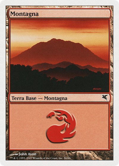 Mountain (Italian) - "Montagna" - Italian