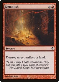 Demolish - Foil