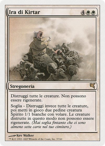 Kirtar's Wrath (Italian) - "Ira di Kirtar" - Italian