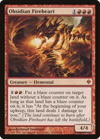 Obsidian Fireheart - Foil