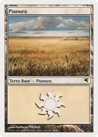Plains (Italian) - "Pianura" - Italian