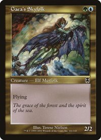 Gaea's Skyfolk - Foil