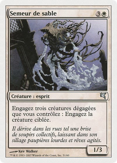 Sandsower (French) - "Semeur de sable" - French