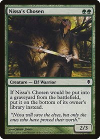 Nissa's Chosen - Foil