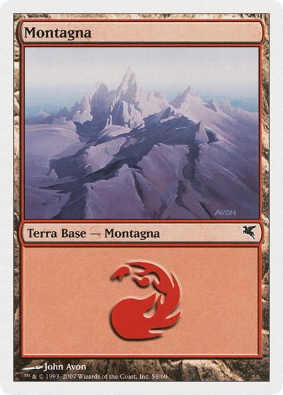 Mountain (Italian) - "Montagna" - Italian