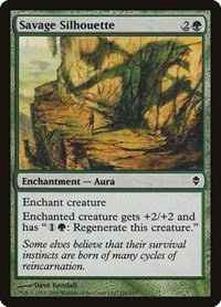 Savage Silhouette - Foil