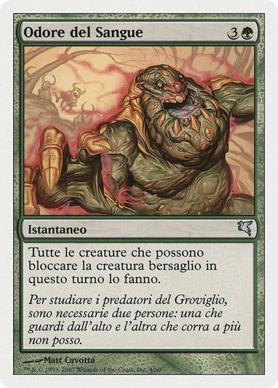 Bloodscent (Italian) - "Odore del Sangue" - Italian