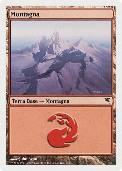 Mountain (Italian) - "Montagna" - Italian