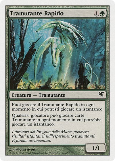Quick Sliver (Italian) - "Tramutante Rapido" - Italian