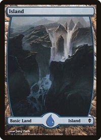 Island (235) - Full Art - Foil