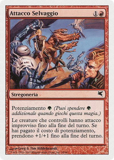 Savage Offensive (Italian) - "Attacco Selvaggio" - Italian