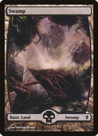 Swamp (241) - Full Art - Foil