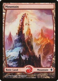 Mountain (244) - Full Art - Foil
