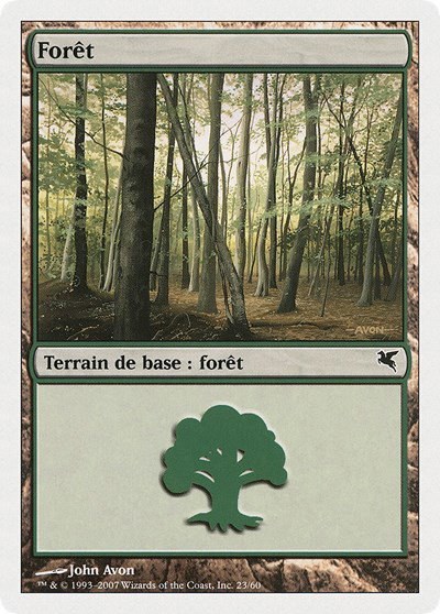Forest (French) - "Foret" - French