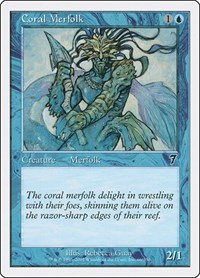 Coral Merfolk - Foil