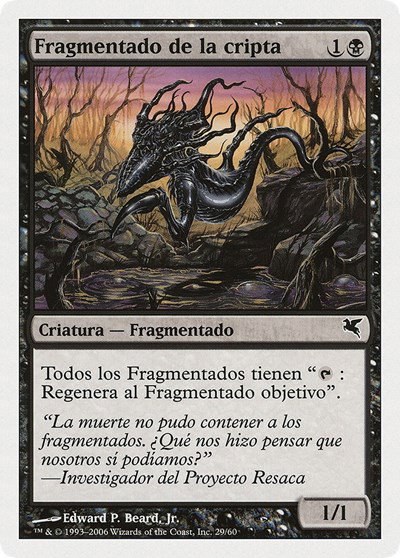 Crypt Sliver (Spanish) - "Fragmentado de la cripta" - Spanish