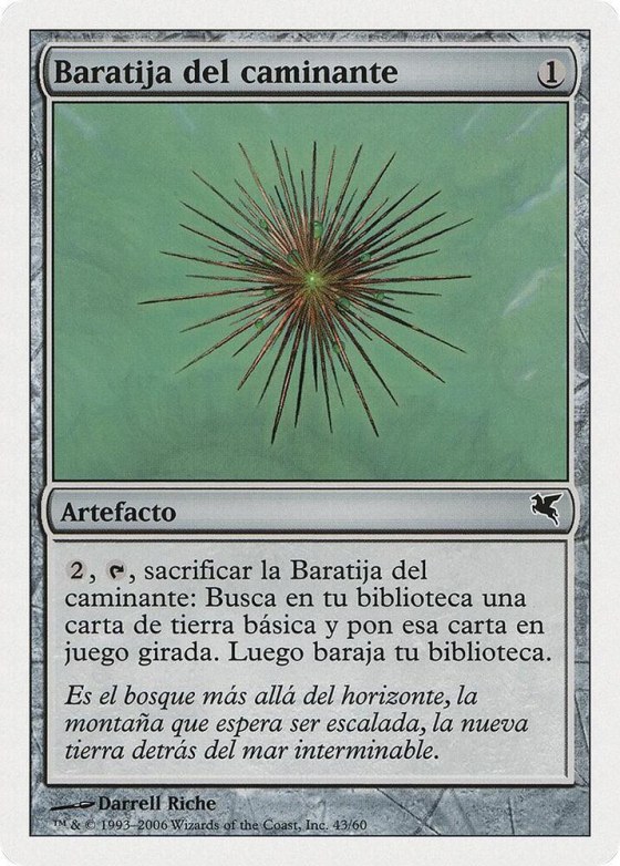 Wayfarer's Bauble (Spanish) - "Baratija del caminante" - Spanish