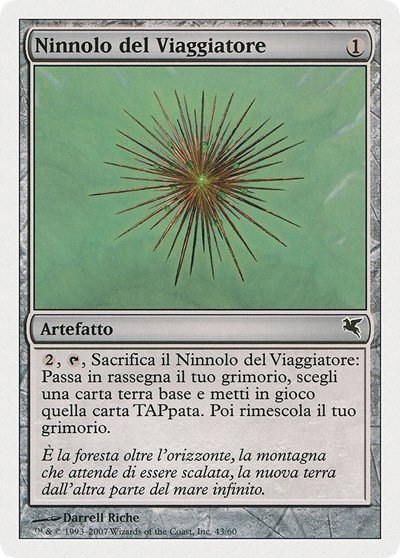 Wayfarer's Bauble (Italian) - "Ninnolo del Viaggiatore" - Italian