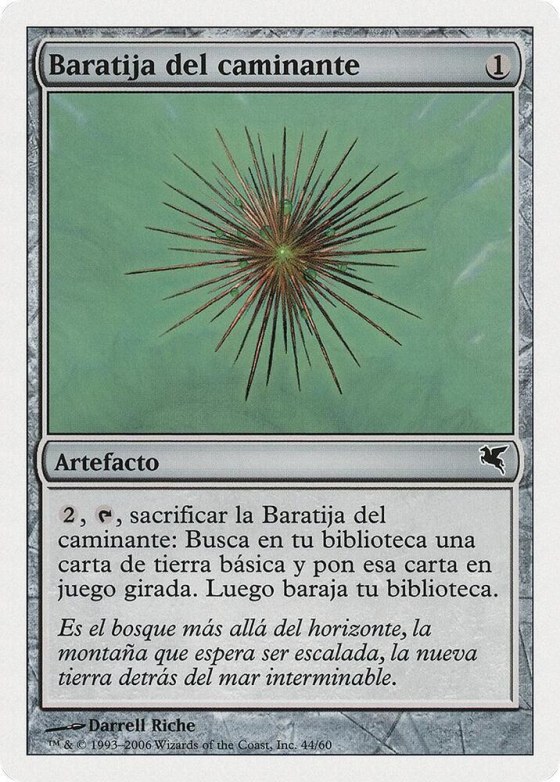 Wayfarer's Bauble (Spanish) - "Baratija del caminante" - Spanish