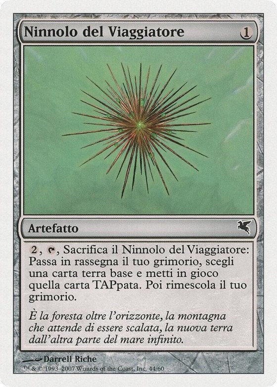 Wayfarer's Bauble (Italian) - "Ninnolo del Viaggiatore" - Italian