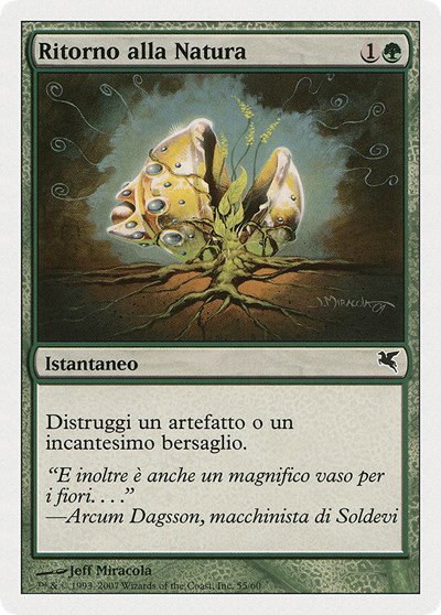 Naturalize (Italian) - "Ritorno alla Natura" - Italian