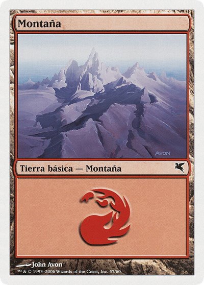 Mountain (Spanish) - "Montana" - Spanish