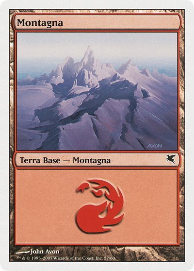 Mountain (Italian) - "Montagna" - Italian