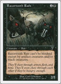 Razortooth Rats - Foil