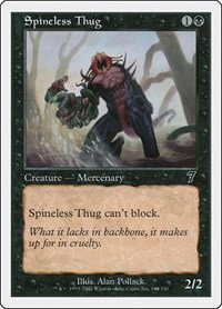 Spineless Thug - Foil