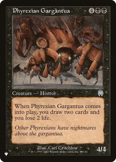 Phyrexian Gargantua - Normal Phyrexian Gargantua