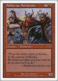 Balduvian Barbarians - Foil