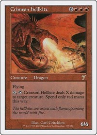 Crimson Hellkite - Foil