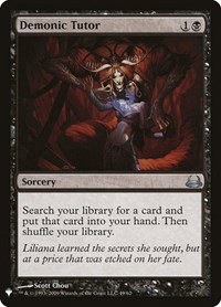 Demonic Tutor - Dvd