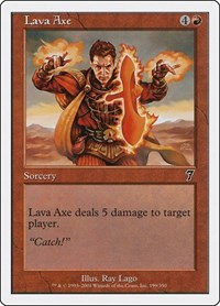 Lava Axe - Foil