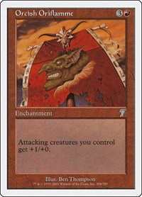 Orcish Oriflamme - Foil