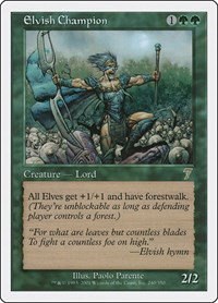 Elvish Champion - Foil