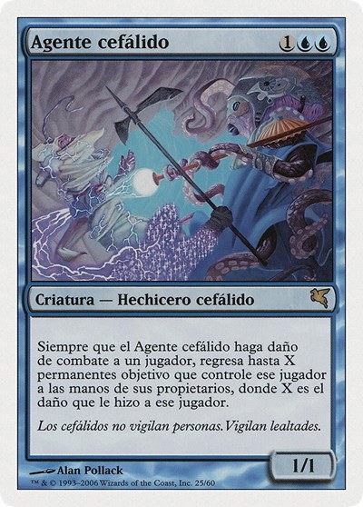 Cephalid Constable (Spanish) - "Agente cefálido" - Spanish