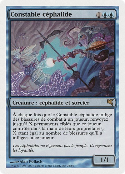Cephalid Constable (French) - "Constable céphalide" - French